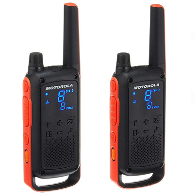 MOTOROLA WALKIE TALKIE TLKR T82 (1 PAIR) 10KM RANGE
